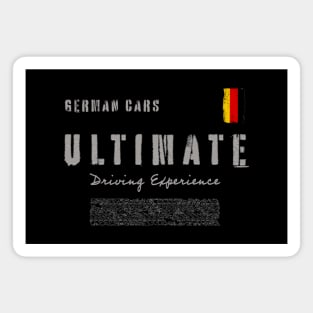 GERMAN CARS Ultimate Driving Experience Magnet